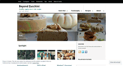Desktop Screenshot of beyondzucchini.com